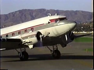 Two Classic Douglas DC-3's In Action