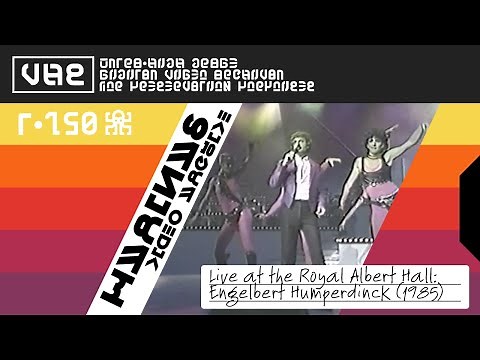 VHS: Live at the Royal Albert Hall: Engelbert Humperdinck (1985)