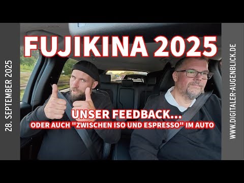 Between ISO and espresso from the car 🚗☕ – Review of Fujikina 2025 in Cologne