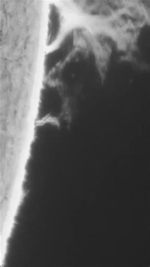 Timelapse of huge solar prominence. Captured with Svbony SV503 102ED telescope. #svbony #telescope