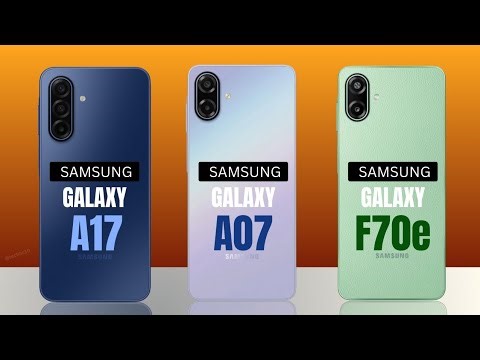 Samsung Galaxy F70e vs Galaxy A07 vs Galaxy A17 | Best Budget Samsung Phone 2026? 😱