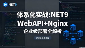 体系化实战：.NET9 WebAPI+Nginx 企业级部署全解析