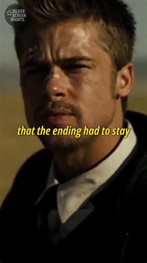 Brad Pitt SAVED the ending of Se7en! 😱 #shorts