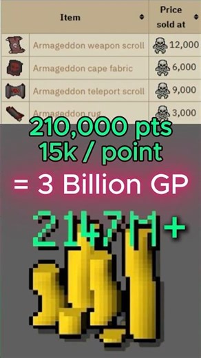 I MADE 3 BIL From DMM on OSRS #runescape #osrs #oldschoolrunescape