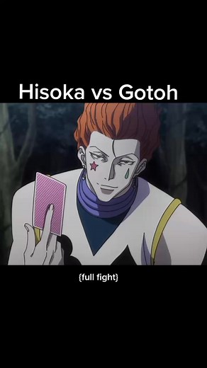 best fights💪🔥 #hisoka #vs #gotoh #hunterxhunter #hxh #bestanimemoments #powerful #newtrend #trend #fyp #handsome #character #foryou #animefan #fight #animetiktok