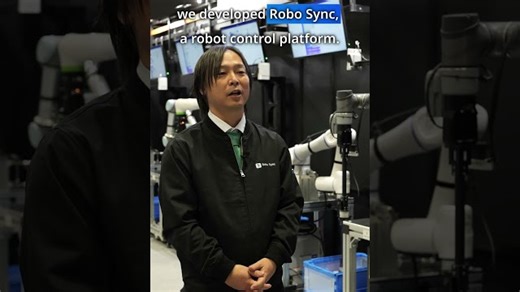 Panasonic Stories in 60 sec: Robot Control Platform Robo Sync | Channel Panasonic | Panasonic video portal