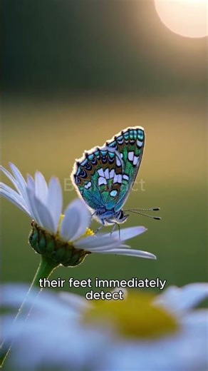 🦋 Secret Sense: How Butterflies Taste With Their Feet