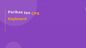 Tes Klik Keyboard Klik Per Detik CPS