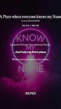 A Place where everyone knows my Name