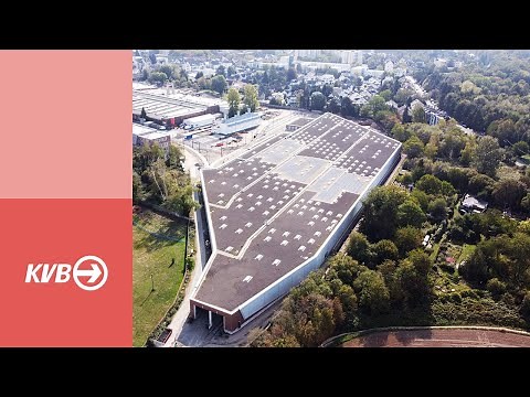 Neue Abstellanlage für 64 Stadtbahnen in Weidenpesch