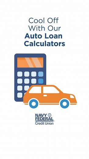 Feel the freedom of knowing what’s affordable. Our auto loan calculators can help determine price ranges. | Navy Federal Credit Union