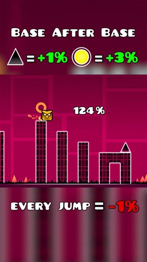 Speed Chaos in Base After Base. Will I Pass Until 1 Minute?#geometrydash