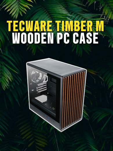 Tecware Timber M PC Case brings a unique look to your setup with its real wooden front panel—perfect for modern gaming or workstation builds. • Real wooden front panel • Micro-ATX / Mini-ITX support • Tempered glass side panel • Optimized airflow design • Minimalist & modern aesthetics #TecwareTimberM #PCCase #PCBuild #GamingSetup #DeskSetup