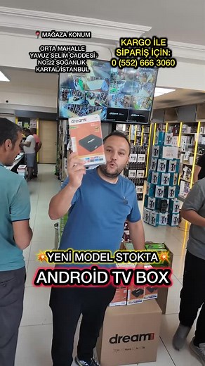 1K reactions · 108 shares | ANDROİD TV BOX YENİ MODEL STOKTA...