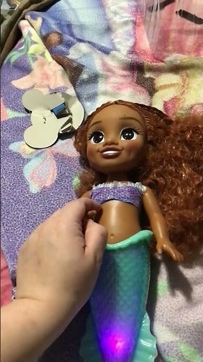 Disney The Little Mermaid Ariel Doll with Hair Charms! Feature Singing & Talking Doll #disneydolls