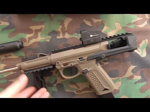 Action Army AAP01 gas GBB upgrade & chrono.