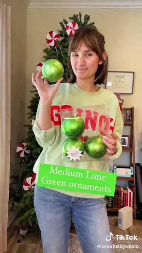 DIY Grinch Christmas Tree Decorations