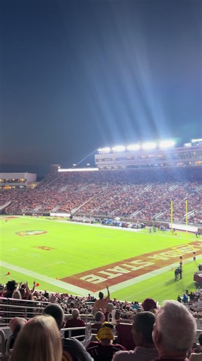 POV the power goes out at the FSU SMU game 🤯🤯🤯 #fsu #football #acc #collegefootball #gameday