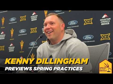ASU head coach Kenny Dillingham previews the Sun Devils' spring practices | Speak of the Devils