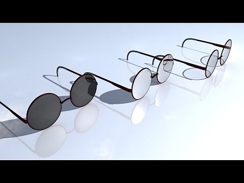 Maya tutorial : How to model ( sun ) glasses in Autodesk Maya