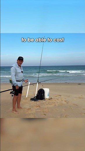 Where to cast when there's no structure? fishing off the beach
