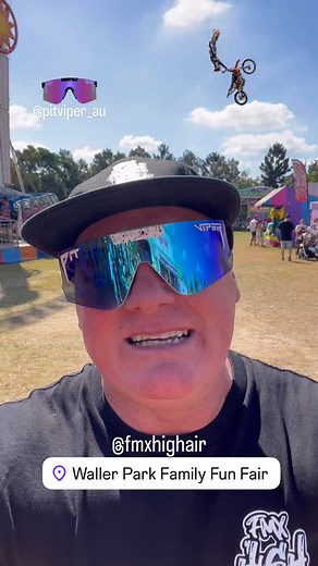 Last day! Waller Park Browns Plains. #fmx #pitviper_au #pitviperkeyplayer #dgradecelebrity #fmxhighair #crickshighwaygroup #ddairbags | Scotty Gregory