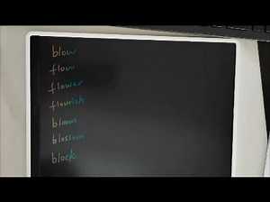 blow flow flower bloom blossom flourish block blouse单词构成解释