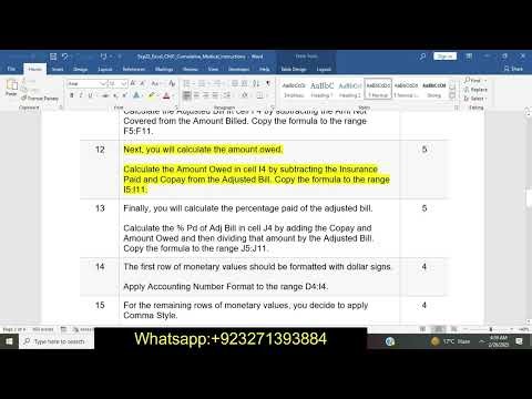 Exp22_Excel_Ch01_Cumulative_Medical || Excel_Ch01_Cumulative_Medical || Ch01_Cumulative_Medical