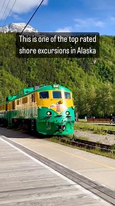 The White Pass Railroad is one of the top rated shore excursions in Alaska that can easily be booked during your stop in Skagway. Have you taken this scenic ride along the gold rush route yet? #alaska #alaskacruise #skagway #thingstodo #trainride #whitepassrailroad | Eat Sleep Cruise