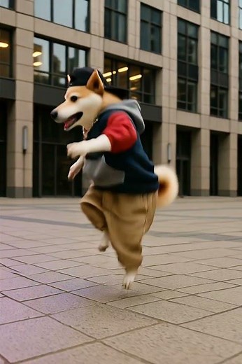 Breakdancing Dog 🐶🔥 | ストリートダンスを踊るワンちゃん！かっこかわいい〜💃🐾