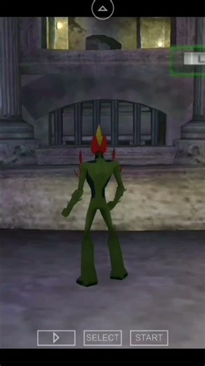 Ben 10 Ultimate Alien – Cosmic Destruction PSP | Swampfire Fight Scene