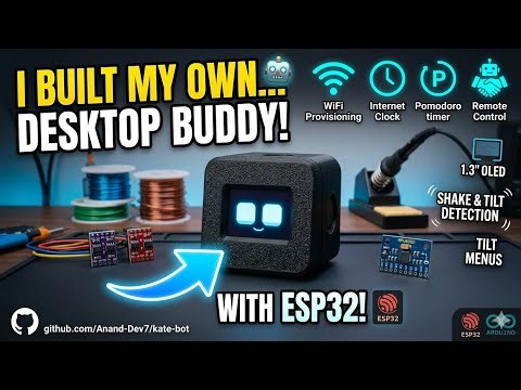 I Built a Desktop buddy to Stay Productive (Kate-Bot) 