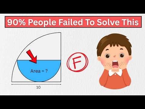 90% People Failed To Solved This SAT Entrance Exam Geometry Question!