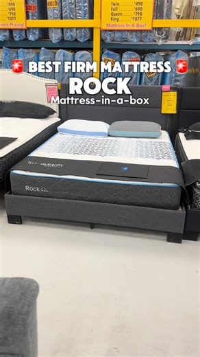 Surplus Furniture & Mattress Warehouse on Instagram: "Sleep solid 🌙🇨🇦 Meet The Rock — our Canada-made, firm mattress-in-a-box that’s all about support, cooling, and spine alignment 💤 This mattress features: ➕ 10" tight top ➕ Advanced cooling fabric ➕ Eco-friendly high-density foam ➕ Premium finish Unbox better sleep! Shop now! 🛏️ 📍 30+ store locations across Canada 💻 SurplusFurniture.com"