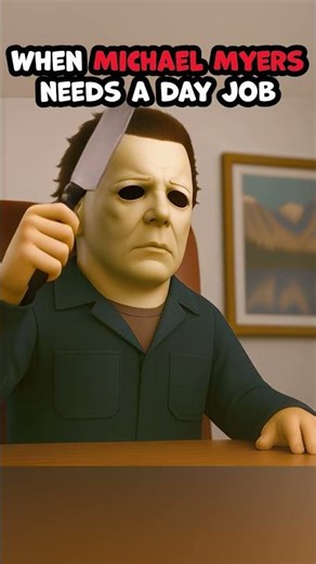 Michael Myers Applies For Head Chef 🔪🎃 #MichaelMyers #Halloween #HorrorComedy