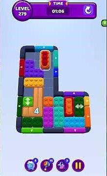 Color Block Jam Level 279 Solution Walkthrough#colorblockjam #gaming #games #colorblockjamgame #game