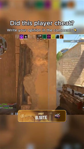 Did this player cheat? 🤔 #cs2 #valve #vac
