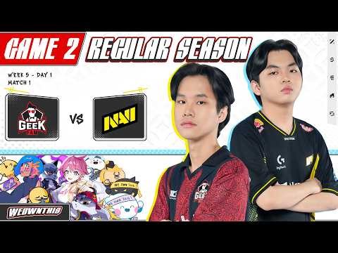 GEEK vs NAVI | Regular Season Week 5 Day 1 | Game 2 | #MPLIDS17