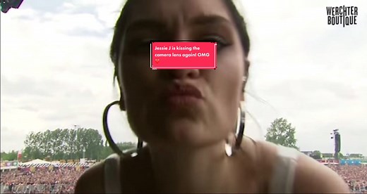 Jessie J is kissing the camera lens again! OMG ❤️ #kissthecamera #foryou #kiss #pov #girlslife #cameralens