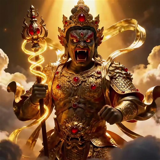 #buddhism #Buddhas Demon King Kong suppress all evil