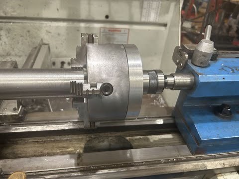Lathe Tail Stock 4 Jaw Chuck