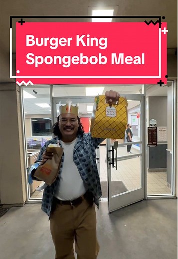 Big Guy Meal by Burger King Featuring Spongebob