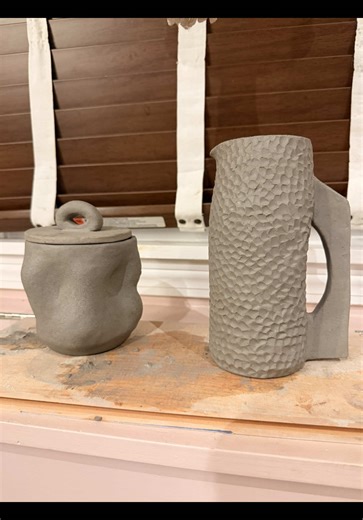 Preparing Little Babies for Bisque Firing