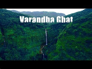 Varandha Ghat | 4K Drone View | Relaxing and Calming Music | Pune - Mahad | Shivthar Ghal Waterfall