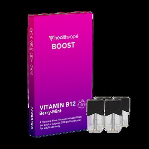 Berry Mint Flavored Vitamin B12 Pods