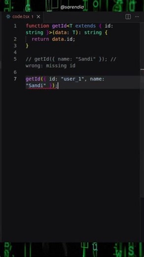 TypeScript Advanced — Safer Generics with Constraints (Ep 2)