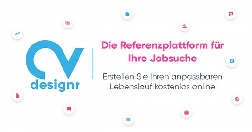 CVDesignR - Erstelle einen kostenlosen Lebenslauf ATS-kompatibel
