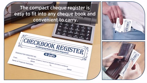 100 Pcs Checkbook Registers for Personal Checkbook 25/26/27 Calendars Transaction Registers Checking Account Bank Registers for Personal Checkbook Business Banking Saving Account Deposit