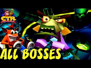 Crash Team Racing - ALL Boss Races