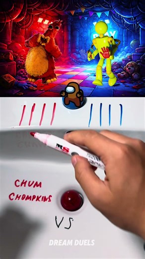 Chum Chompkins vs Player (you) #poppyplaytime #duel